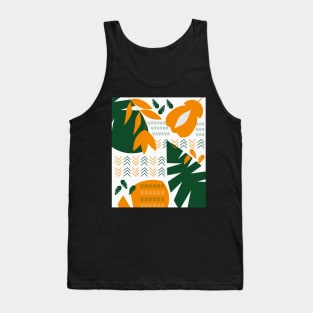 Abstract bohemian garden Tank Top